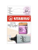 Highlighter Stabilo Pastel Love 3 Pieces (Refurbished D) | Tienda24 Tienda24.eu