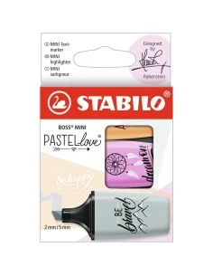 Evidenziatore Stabilo Pastel Love 3 Pezzi (Ricondizionati D) da Stabilo, Evidenziatori - Ref: S3554682, Precio: €3.93, Descue...