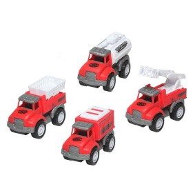 Conjunto de Mini Camiões Vermelho de BigBuy Fun, Camiões - Ref: S1133433, Preço: 2,75 €, Desconto: %