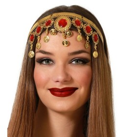 Diadema Dourada de BigBuy Carnival, Disfarces com acessórios - Ref: S1133886, Preço: 7,18 €, Desconto: %