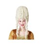 Perruque d'époque Blanc Cheveux bouclés de BigBuy Carnival, Perruques et postiches - Réf : S1134234, Prix : 19,80 €, Remise : %