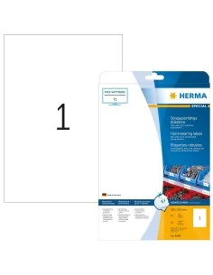 Etichette Herma 25 Unità Bianco Poliestere PVC Plastica (Ricondizionati B) da Herma, Etichette adesive e adesivi - Ref: S3555...