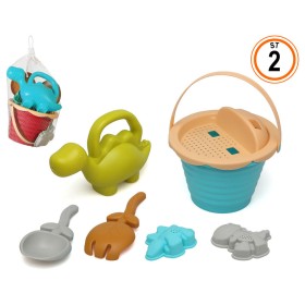 Strandspielzeuge-Set Colorbaby Ø 18 cm Polypropylen (16 Stück) | Tienda24 - Global Online Shop Tienda24.eu