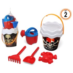 Set de jouets de plage 33 x 18 cm Pirate de BigBuy Outdoor, Jouets de sable et de plage - Réf : S1134594, Prix : 6,96 €, Remi...