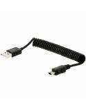 Cable USB Negro (Reacondicionado A+) | Tienda24 Tienda24.eu