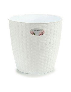 Vaso Stefanplast 73480 Bianco Plastica da Stefanplast, Vasi tradizionali - Ref: S3601811, Precio: €4.19, Descuento: %