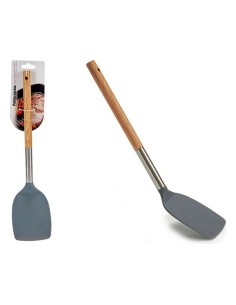 Kitchen Spatula Wood 7 x 35,5 x 2 cm (12 Units) | Tienda24 Tienda24.eu