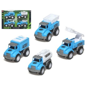 Ensemble de mini camionnettes Bleu de BigBuy Fun, Camions - Réf : S1134867, Prix : 5,48 €, Remise : %