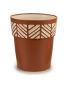 Plantador Stefanplast 8003507946019 Castanho Bege Terracota Plástico 29 x 29 x 29 cm | Tienda24 Tienda24.eu