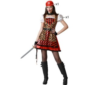 Costume for Adults Red Female Pirate by BigBuy Carnival, Adults - Ref: S1134874, Price: 16,76 €, Discount: %