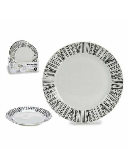 Assiette Porcelaine Ø 19 cm | Tienda24 Tienda24.eu