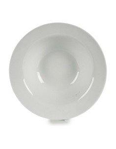 Piatto Porcellana Bianco 23 x 6,5 x 23 cm (Ø 23 cm) da BigBuy Home, Piatti e teglie - Ref: S3604502, Precio: €2.90, Descuento: %