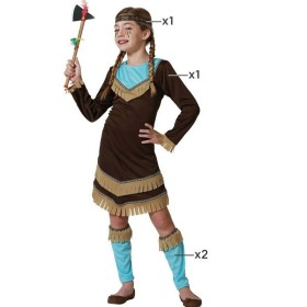 Verkleidung für Kinder Blau Indianer von BigBuy Carnival, Kostüme für Kinder - Ref: S1134894, Preis: 10,95 €, Rabatt: %