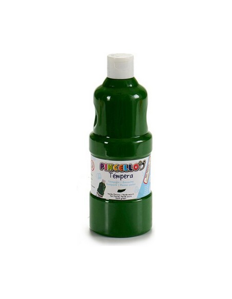 Pittura a tempera 400 ml Verde scuro da Pincello, Colori - Ref: S3604915, Precio: 0,86 €, Descuento: %