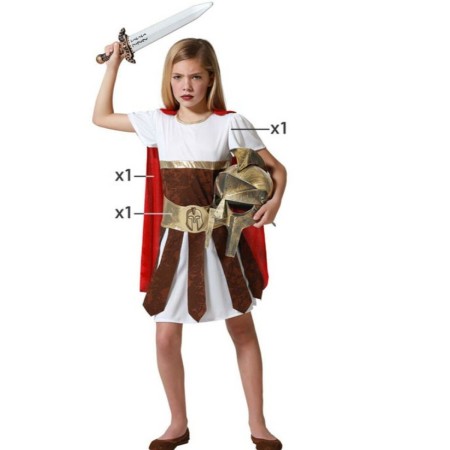 Costume per Bambini Gladiatore Bambina | Tienda24 - Global Online Shop Tienda24.eu