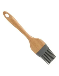 Pennello da Cucina Marrone Grigio Legno Silicone da Kinvara, Utensili da decorazione - Ref: S3605310, Precio: €1.06, Descuent...