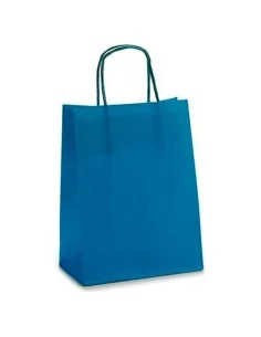 Sac en papier Bleu Papier (8,5 x 30 x 18 cm) de Pincello, Enveloppes commerciales - Ref: S3606190, Precio: 0,25 €, Descuento: %