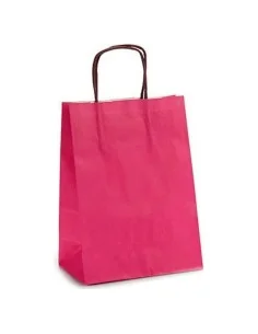 Mala de Papel Mini Magenta Papel (8,5 x 30 x 18 cm) de Pincello, Sobrescritos de uso geral - Ref: S3606191, Precio: 0,25 €, D...