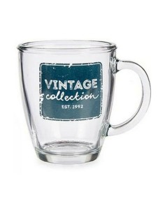 Tazza Mug Vintage Trasparente Vetro 320 ml da Vivalto, Tazze - Ref: S3607719, Precio: €1.28, Descuento: %