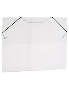 Folder Black Transparent A4 (26 x 1 x 35,5 cm) (12 Units) | Tienda24 Tienda24.eu