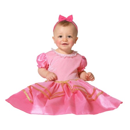 Costume for Babies Pink Princess Baby by BigBuy Carnival, Babies - Ref: S1134989, Price: 14,94 €, Discount: %