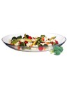 Tray Invitation Oval Crystal (22,5 x 4,5 x 30 cm) | Tienda24 Tienda24.eu