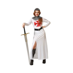 Costume for Adults White Knight of the Crusades Lady by BigBuy Carnival, Adults - Ref: S1134995, Price: 14,82 €, Discount: %