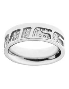 Bague Femme Amen ANLDGBBBL2 14 | Tienda24 Tienda24.eu