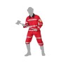 Costume per Adulti Rosso Pompiere (2 Pezzi) | Tienda24 - Global Online Shop Tienda24.eu