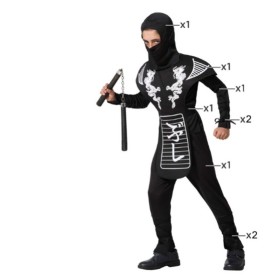 Costume for Children Multicolour Ninja by BigBuy Carnival, Kids & Toddlers - Ref: S1134999, Price: 0,00 €, Discount: %