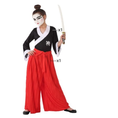 Disfraz para Niños Rojo Japonesa Niña de BigBuy Carnival, Niños - Ref: S1135008, Precio: 0,00 €, Descuento: %