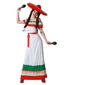 Fantasia para Adultos Multicolor Mexicana de BigBuy Carnival, Adultos - Ref: S1135024, Preço: 0,00 €, Desconto: %