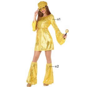 Costume for Adults Golden by BigBuy Carnival, Adults - Ref: S1135029, Price: 0,00 €, Discount: %