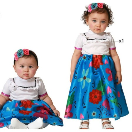 Disfraz para Adultos Azul Colombia Infantil de BigBuy Carnival, Adultos - Ref: S1135033, Precio: 13,48 €, Descuento: %