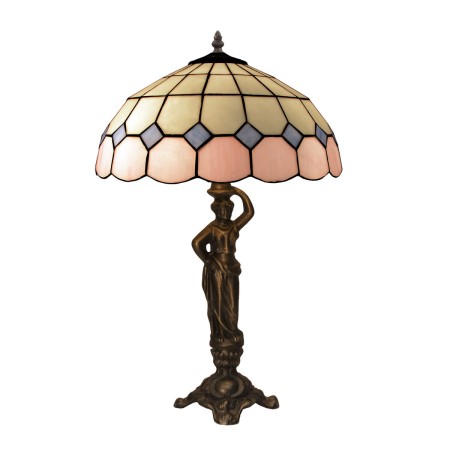 Lampada da tavolo Viro Pink Marrone Zinco 60 W 30 x 50 x 30 cm di Viro, Lampade da tavolo e abat-jour - Rif: D1603250, Prezzo...