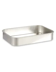 Pentola per arrosto Argentato Alluminio (20 x 5,5 x 30 cm) da Kinvara, Rostiere - Ref: S3609481, Precio: 6,47 €, Descuento: %