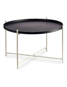 Jeu de 2 tables Noir Doré 60 x 48 x 60 cm (2 pcs) | Tienda24 Tienda24.eu