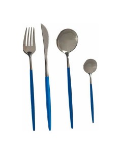 Set di Posate Argentato Azzurro Acciaio inossidabile (8 pcs) da Kinvara, Set di posate - Ref: S3610005, Precio: €11.14, Descu...