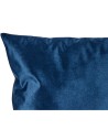 Cojín Terciopelo Azul Poliéster (45 x 13 x 45 cm) | Tienda24 Tienda24.eu