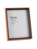 Photo frame Black Brown 22 x 27 x 3 cm Crystal MDF Wood | Tienda24 Tienda24.eu