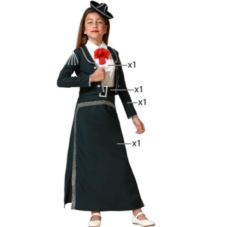 Disfraz para Niños Mariachi Niña de BigBuy Carnival, Niños - Ref: S1135807, Precio: 18,86 €, Descuento: %