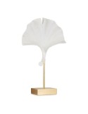 Figura Decorativa Flor Blanco Poliresina (8 x 37 x 24,5 cm) | Tienda24 Tienda24.eu