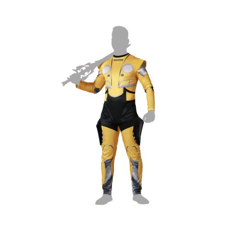 Costume for Adults Robot Yellow (1 Piece) | Tienda24 - Global Online Shop Tienda24.eu