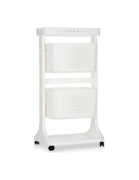 Carrello per Verdure Bianco polipropilene (33 x 81 x 44 cm) da Kinvara, Ripiani e supporti - Ref: S3610956, Precio: 33,95 €, ...