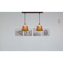 Ceiling Light Viro Multicolour Iron 60 W 50 x 20 x 20 cm by Viro, Pendant Lights - Ref: D1603271, Price: 192,05 €, Discount: %