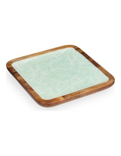 Centre de Table Olive verre 20 x 20 cm | Tienda24 Tienda24.eu