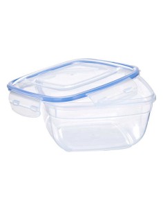 Hermetic Lunch Box Bidasoa Infinity Circular 970 ml Yellow Glass (12 Units) | Tienda24 Tienda24.eu