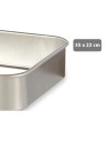 Plat à gratin 23,5 x 6 x 36 cm Argenté Aluminium | Tienda24 Tienda24.eu