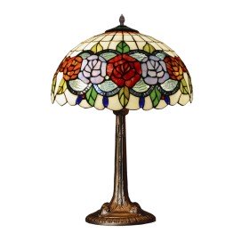 Tischlampe Viro Rosy Bunt Zink 60 W 40 x 60 x 40 cm von Viro, Tisch- & Nachttischlampen - Ref: D1603276, Preis: 310,84 €, Rab...