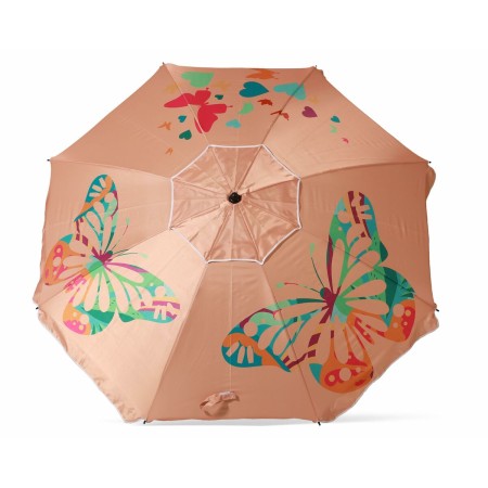 Sunshade Pink 220 cm UPF 50+ by BigBuy Outdoor, Parasols - Ref: S1137386, Price: 21,10 €, Discount: %